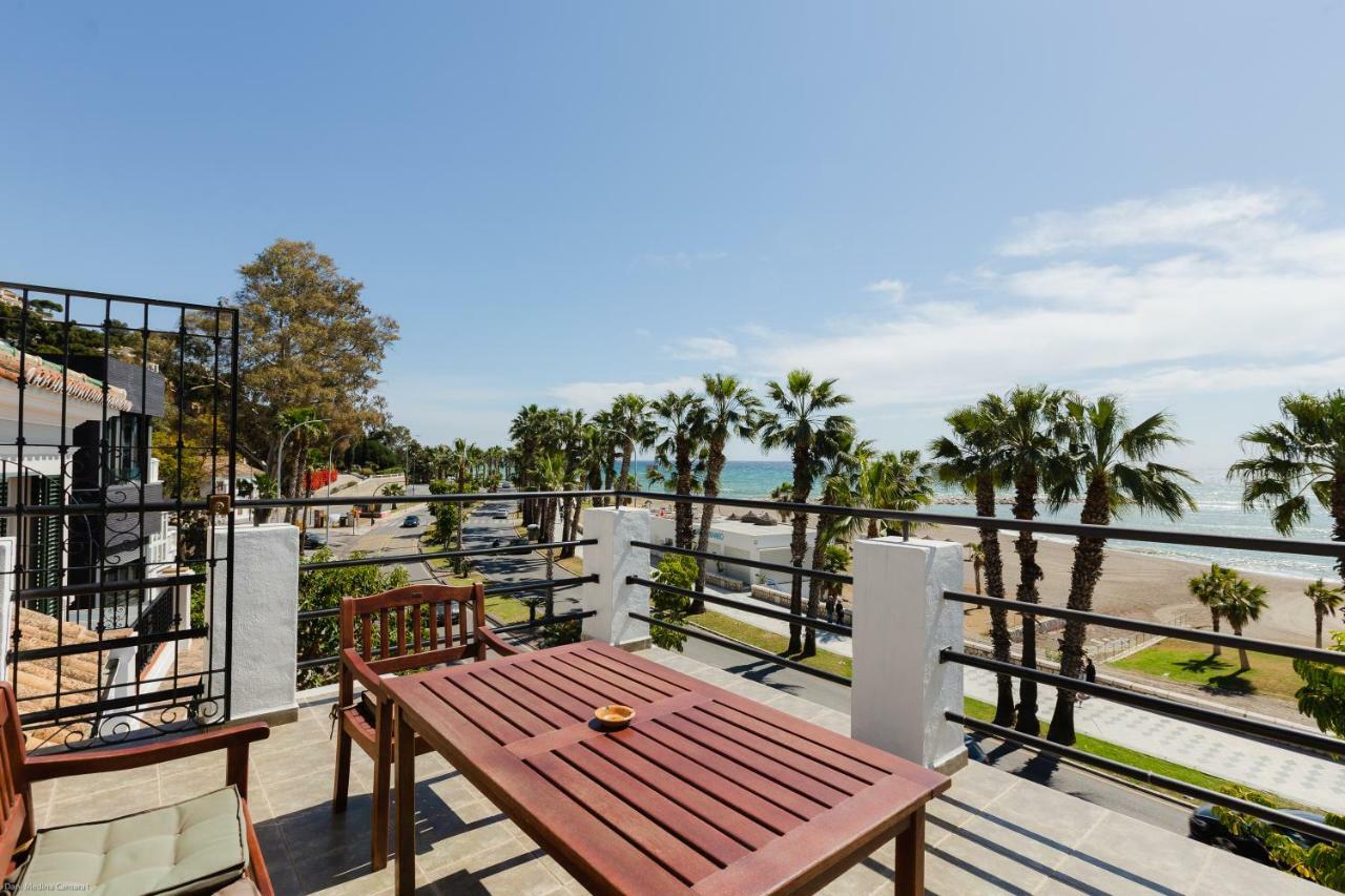 Loft con gran terraza en primera linea de playa Málaga Esterno foto